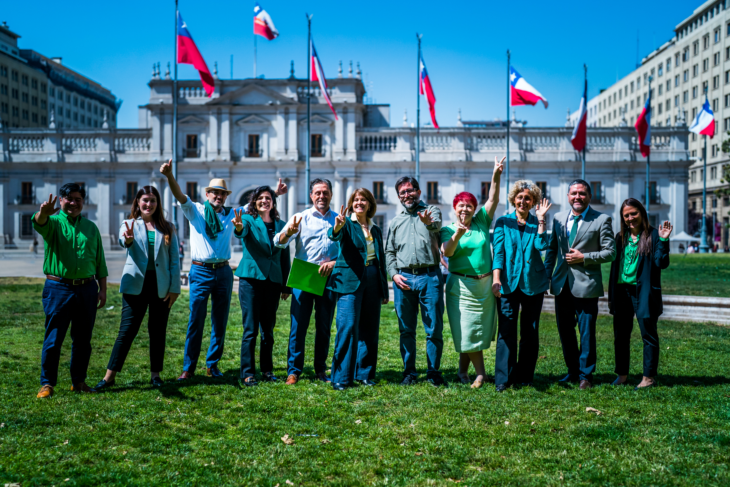 Subsecretaria de Relaciones Exteriores, Ximena Fuentes, participa en la presentación del nuevo comité de Estado Verde del Ministerio de Relaciones Exteriores.