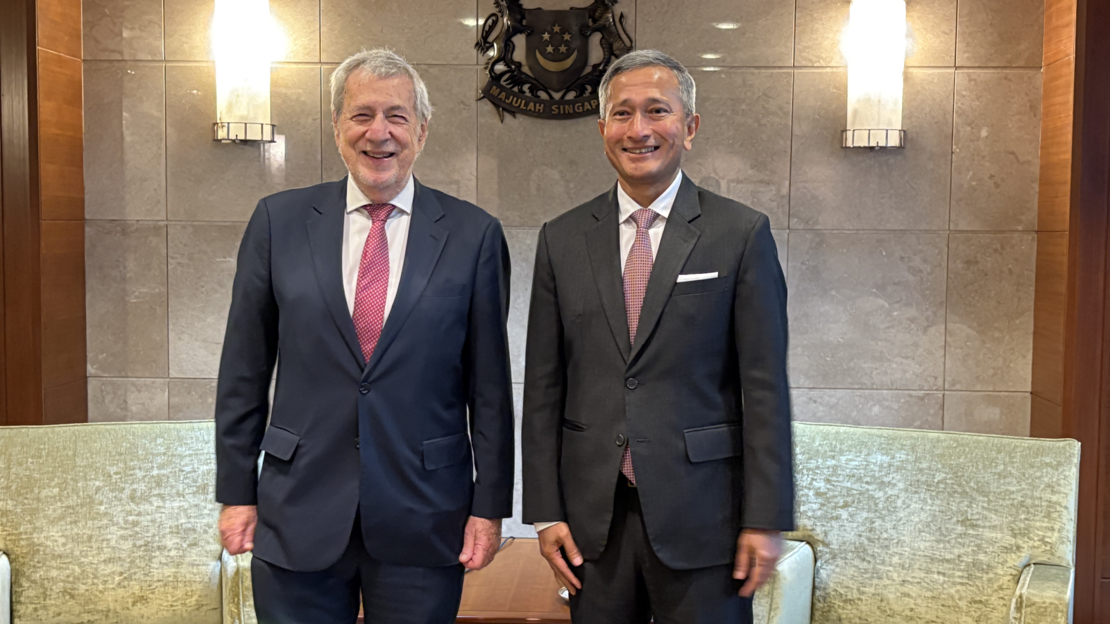 Chile y Singapur estrechan sus relaciones con la firma de acuerdos para intensificar la cooperación en distintas áreas