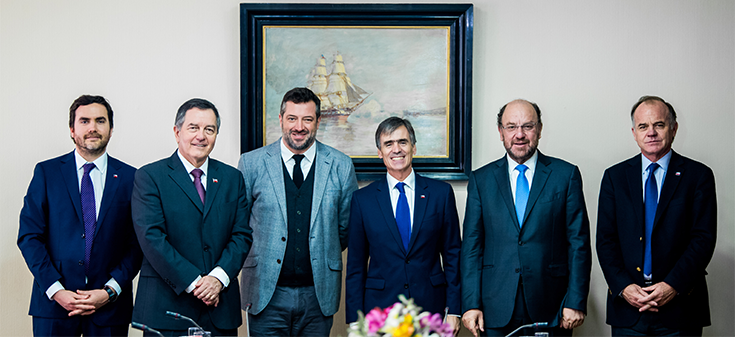 Canciller Ampuero participa en reunión del Consejo de la Corfo
