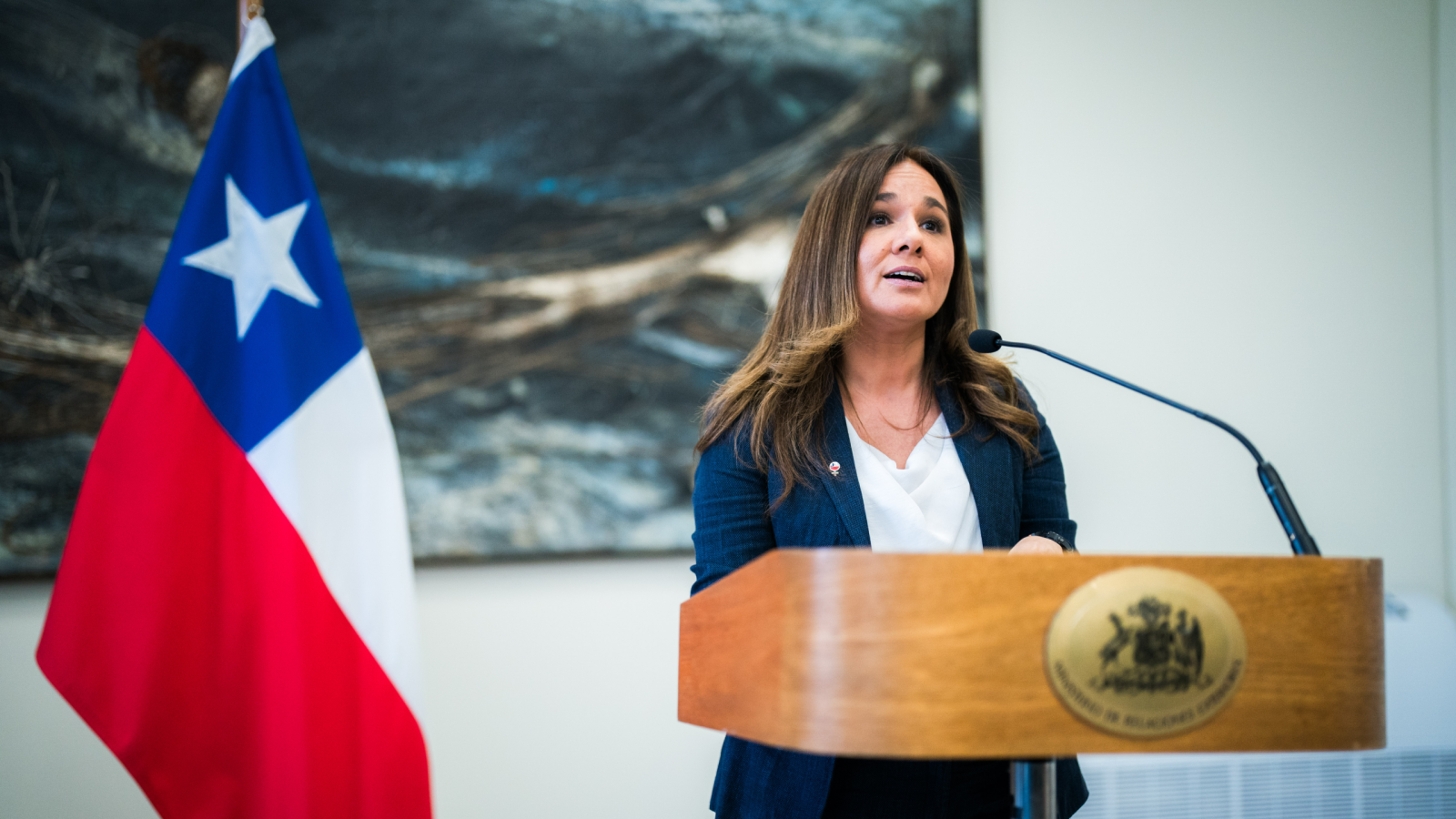 Subsecretaria encabeza ceremonia de saludo al cuerpo consular acreditado en Chile