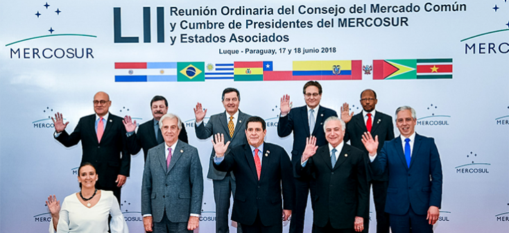 Canciller Ampuero en Mercosur: "Avanzar hacia la integración es para Chile un objetivo permanente"