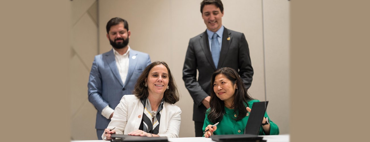 Chile y Canadá firman declaración conjunta sobre la práctica de los tratados de inversión