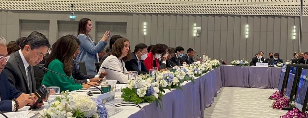 Ministra Antonia Urrejola participa en Reunión Ministerial de APEC y reafirma el compromiso de Chile con la promoción del desarrollo sostenible