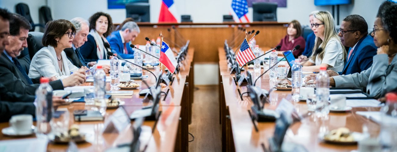 Canciller (s) Ximena Fuentes encabeza Mecanismo Consultivo Político Bilateral de Alto Nivel entre Chile y Estados Unidos