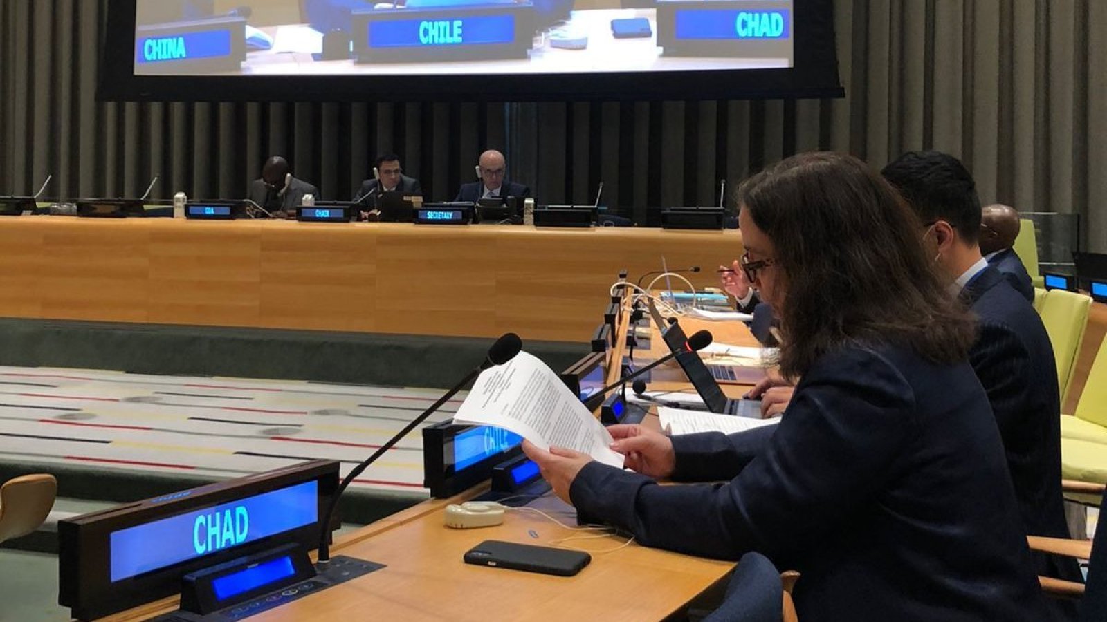 Canciller Antonia Urrejola promueve la eliminación total de las armas nucleares en reunión de alto nivel de Naciones Unidas