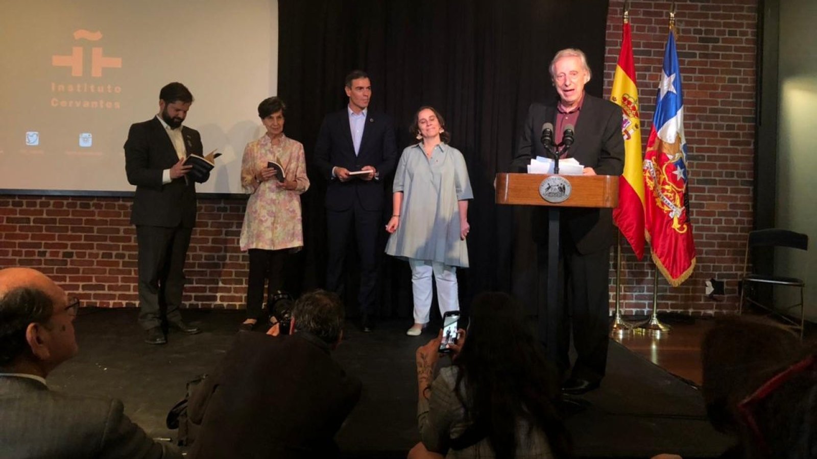 Canciller Urrejola asiste a homenaje por los 50 años del discurso del ex Presidente Salvador Allende en Naciones Unidas
