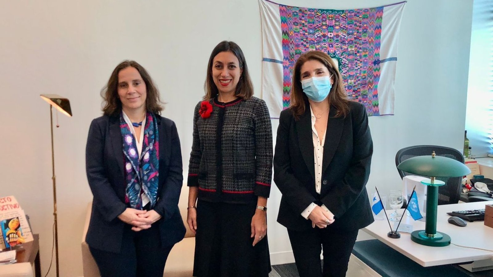 Canciller Urrejola sostiene bilaterales con Naciones Unidas y Cuba