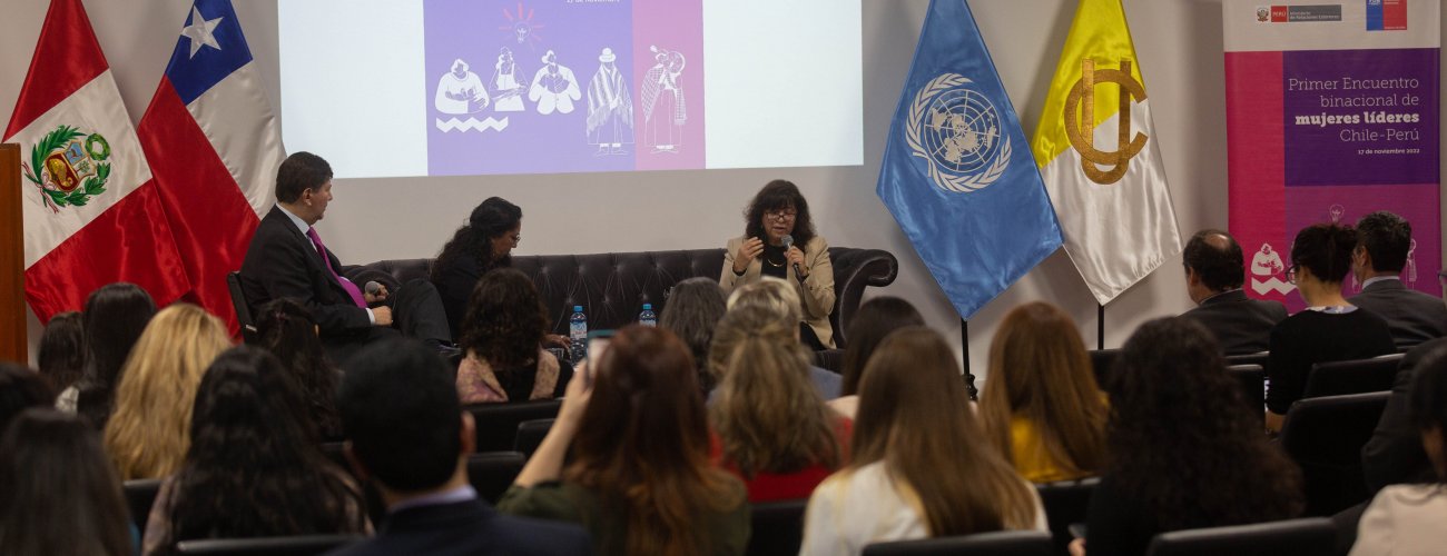 Se realiza Primer Encuentro Binacional de Mujeres Líderes entre Chile y Perú