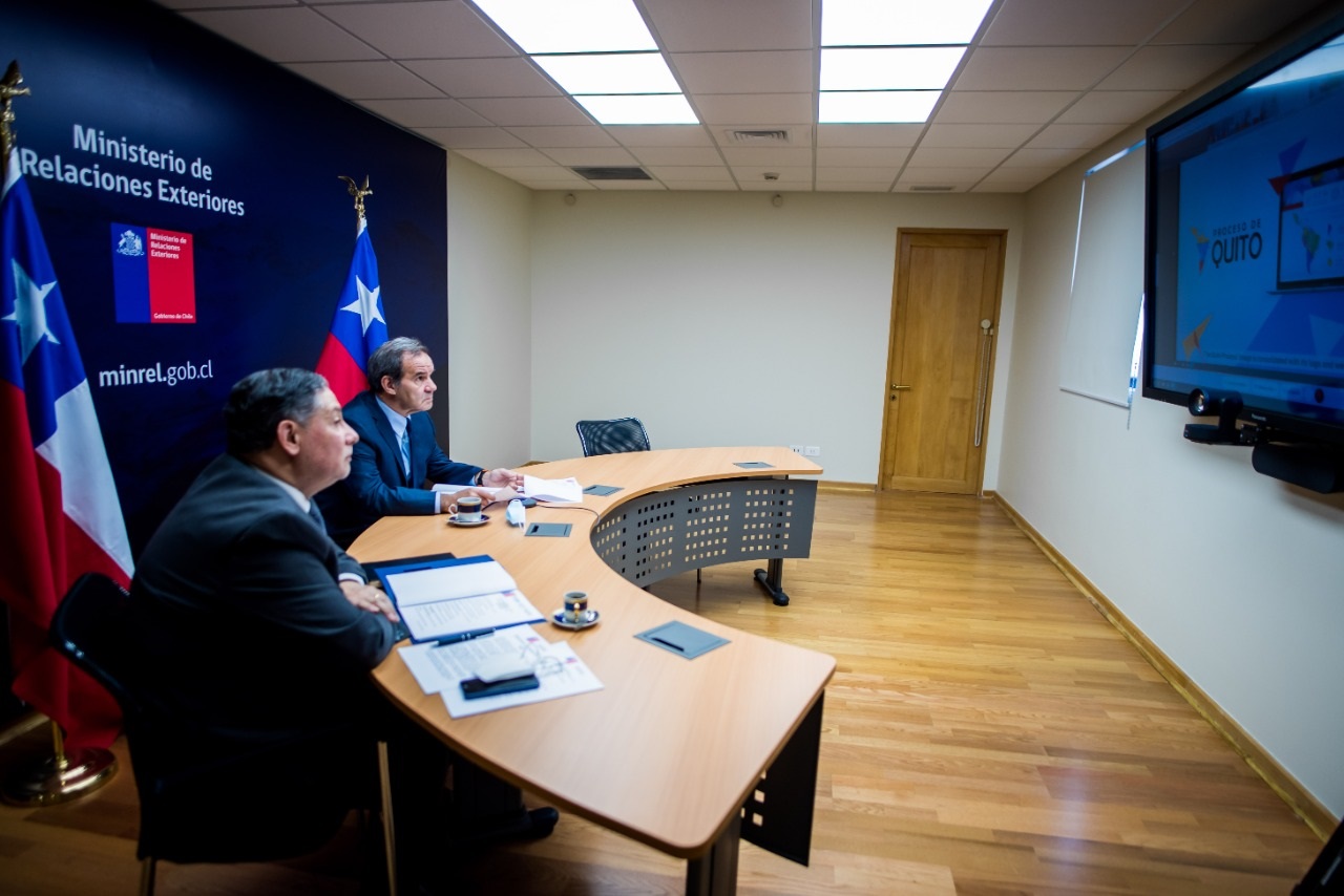 Canciller Allamand: “Chile valora el Proceso de Quito como una respuesta multilateral al mayor desafío migratorio de la historia de la región”