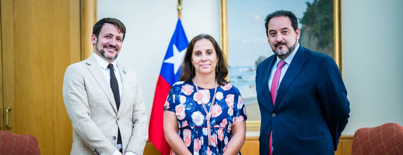 Ministra Antonia Urrejola se reúne con el Secretario Ejecutivo electo de la Organización Latinoamericana de Energía
