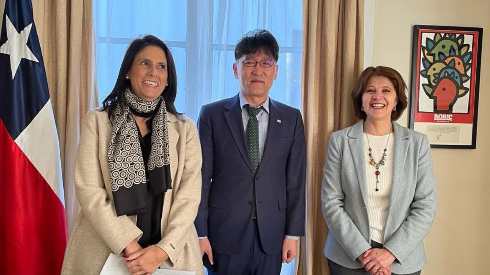 Subsecretaria Ximena Fuentes participa de seminario “Diálogo Democrático entre Chile y Corea”