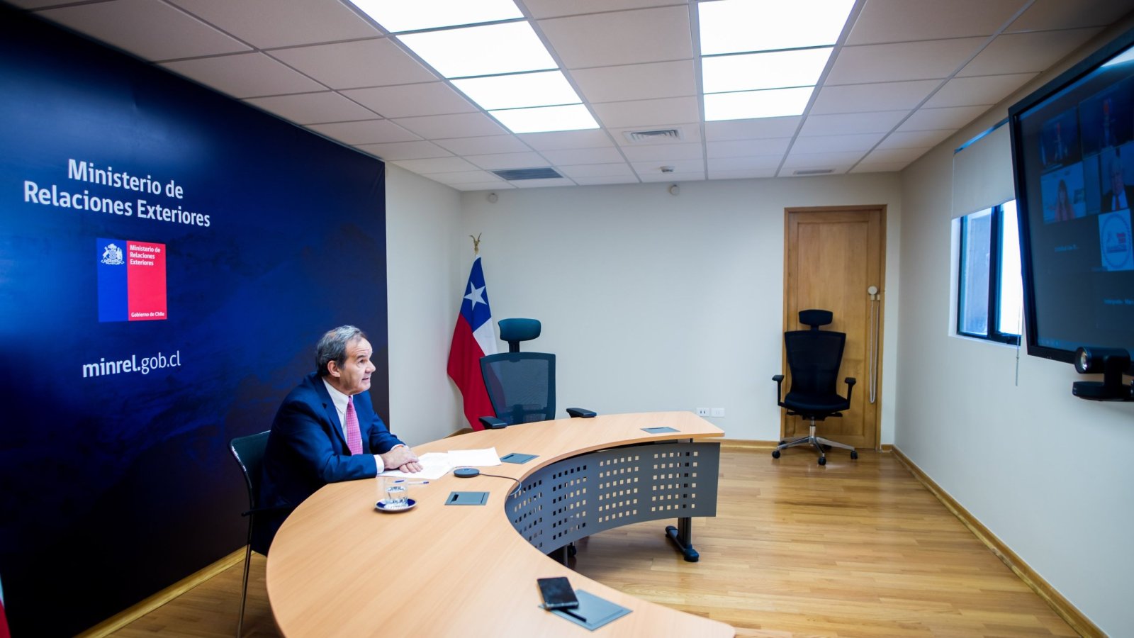 Canciller Allamand: “Este tratado demuestra que con EE.UU. existen relaciones sólidas, confiables y de alto alcance”