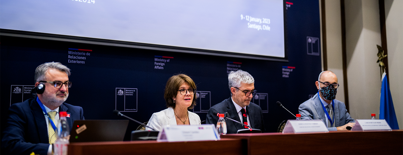 Subsecretaria Ximena Fuentes inaugura curso regional sobre Trazado de Límites Exteriores de la Plataforma Continental Más allá de las 200 Millas Marinas