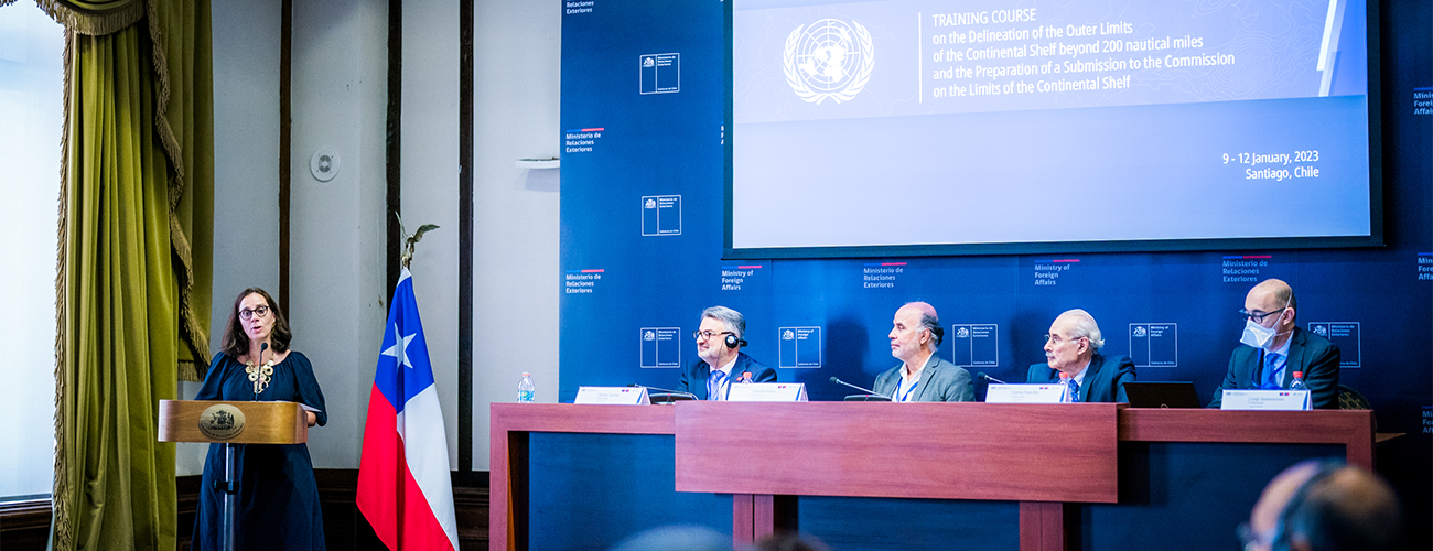 Canciller Antonia Urrejola cierra curso regional sobre Trazado de Límites Exteriores de la Plataforma Continental Más Allá de las 200 Millas Marinas