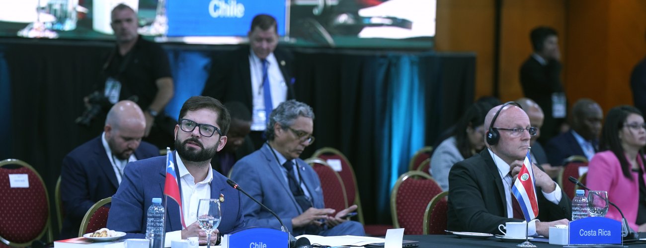Canciller Antonia Urrejola acompaña al Presidente Gabriel Boric a la VII Cumbre de la CELAC