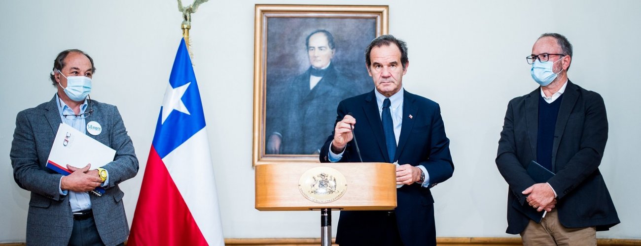 Canciller Andrés Allamand: “Vamos a hacer un trabajo de la mano con el sector privado para que la política exterior contribuya a la reactivación del país"