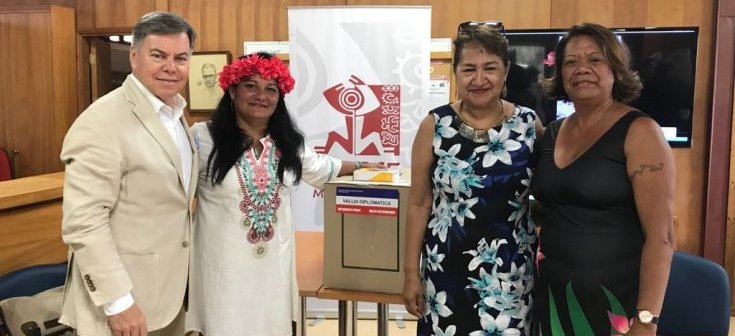 Cancillería participa en ceremonias de repatriación patrimonial en Isla de Pascua