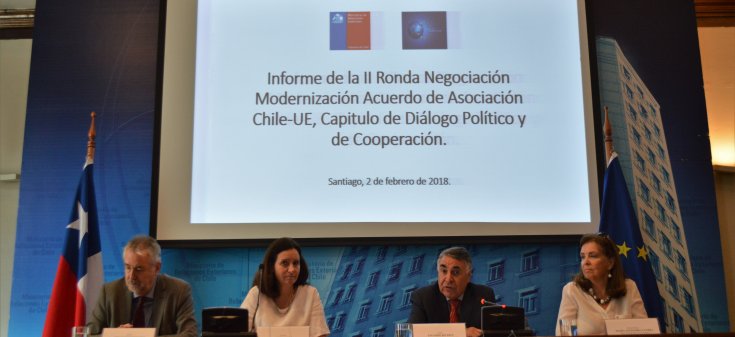 Canciller (s) Riveros y Edita Hrdá se reúnen con la sociedad civil