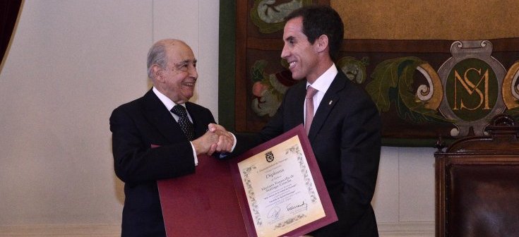 Embajador Emérito Mariano Fontecilla fue declarado Hijo Ilustre de Santiago