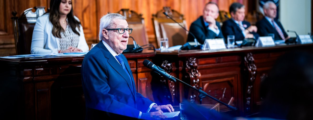 Canciller inaugura Tercera Cumbre Mundial de Comisiones Parlamentarias del Futuro