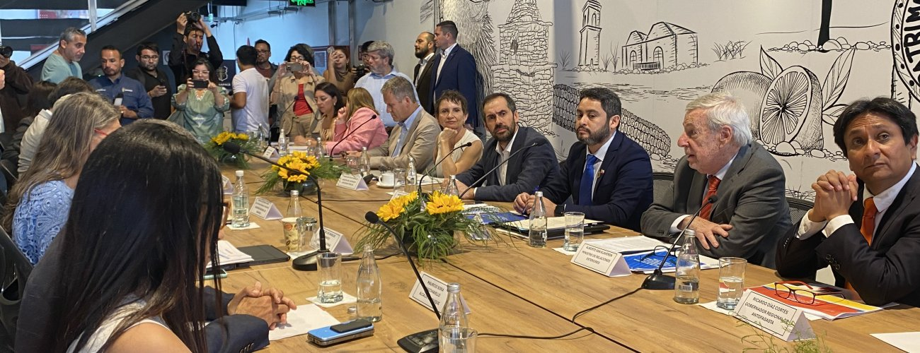 Canciller participa en segunda sesión de la Comisión de Alto Nivel para el Desarrollo del Corredor Bioceánico Vial