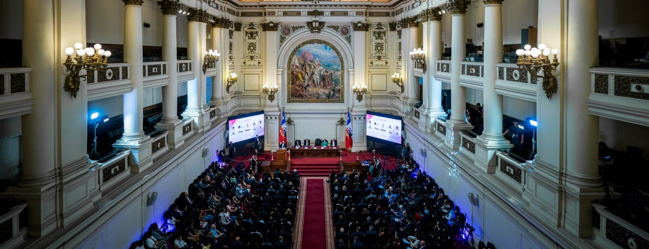 Subsecretaria participa en la inauguración del Congreso Futuro, encabezada por el Presidente Gabriel Boric Font