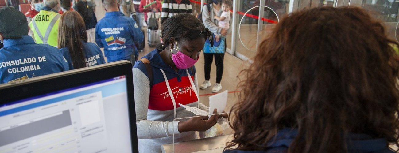 Tercer vuelo de operativo conjunto de repatriación lleva a colombianos a su país