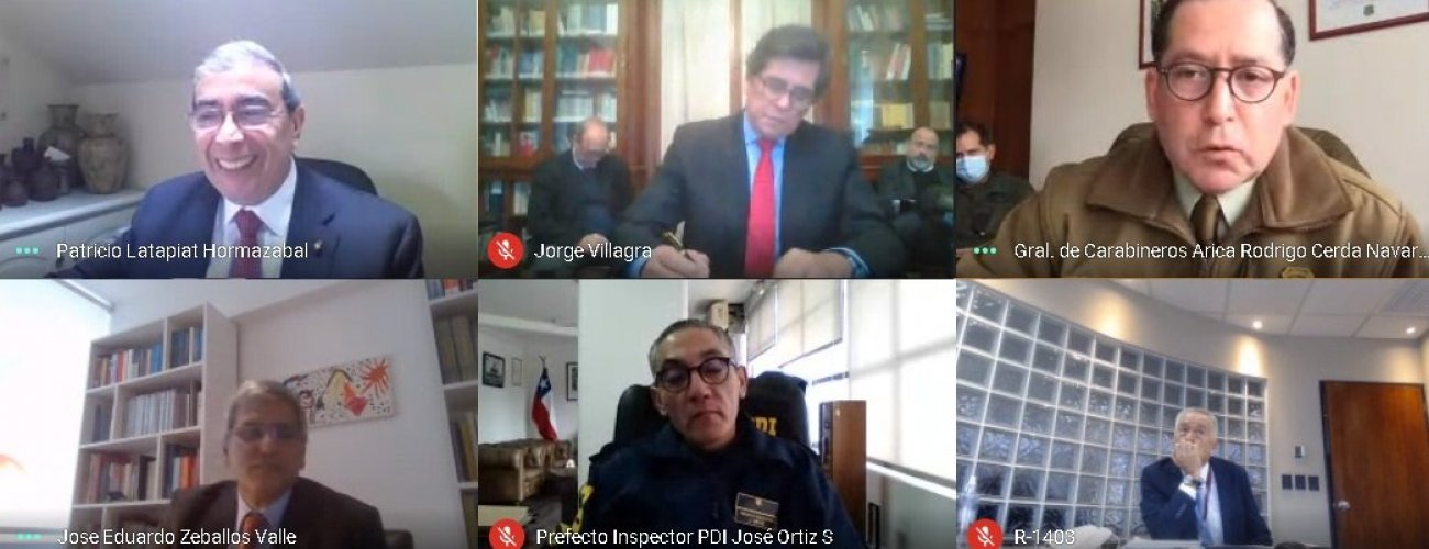 Se realizó reunión de coordinación política entre las Direcciones de América del Sur de los Ministerios de Relaciones Exteriores de Chile y Perú