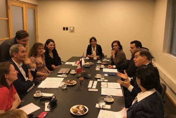 Director de Coordinación Regional recibió a delegación de la Región Bourgogne-Franche-Comté