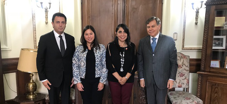 DICORE sostiene reunión de trabajo con Intendenta Karla Rubilar