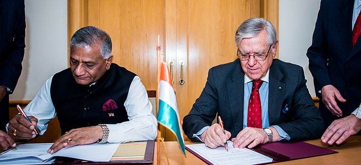 Subsecretario Silva acuerda crear Comisión de Alto Nivel con Ministro de Estado para las Relaciones Exteriores de India