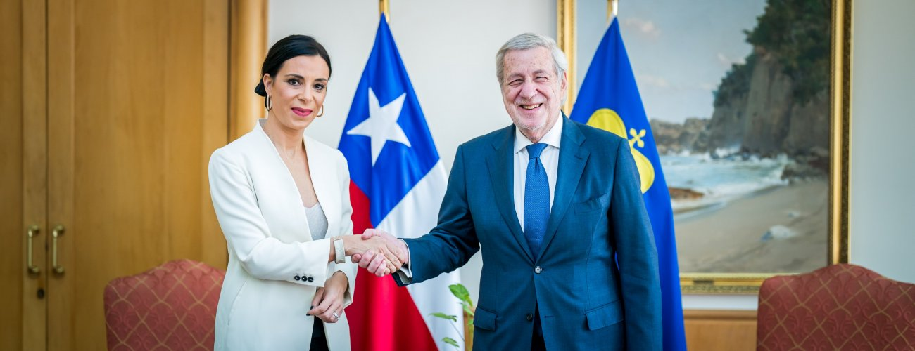 Canciller se reúne con su par de Liechtenstein y abordan el proceso de modernización del TLC