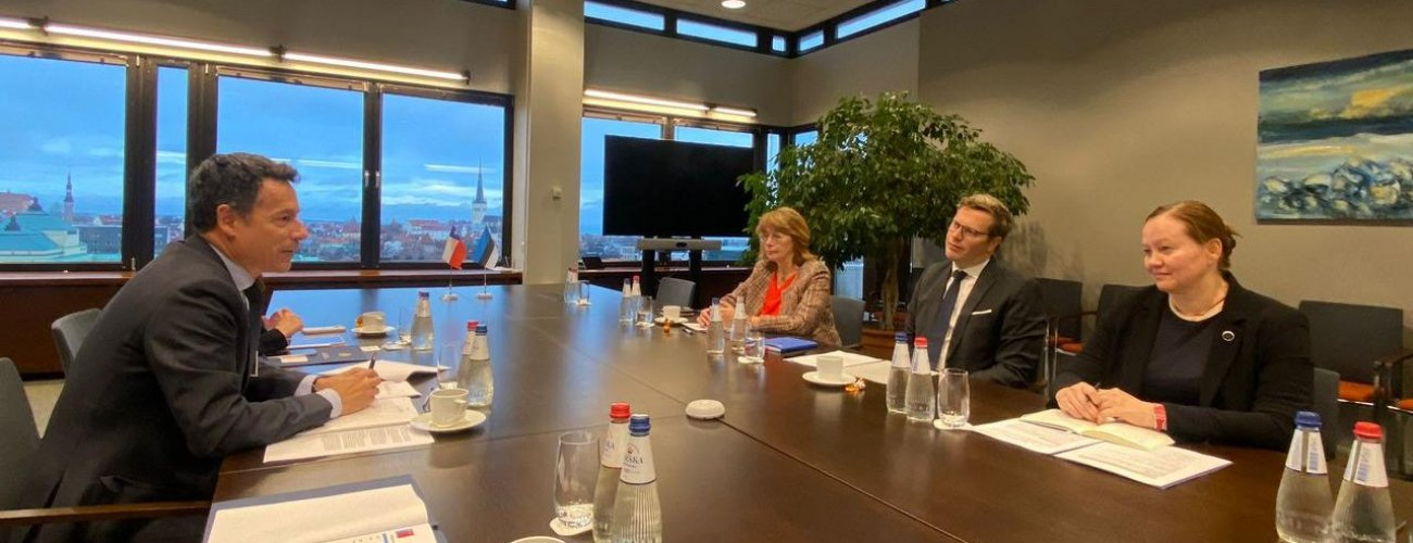 Chile y Estonia realizan la II Ronda de Consultas Políticas