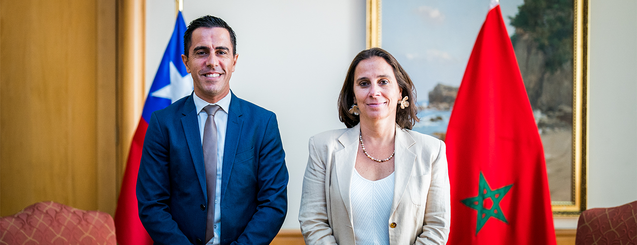 Canciller Antonia Urrejola agradece donación del Reino de Marruecos