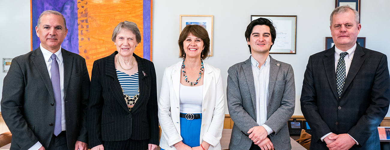 Ministra (s) Ximena Fuentes se reúne con la presidenta del Consejo Internacional de EITI, Helen Clark