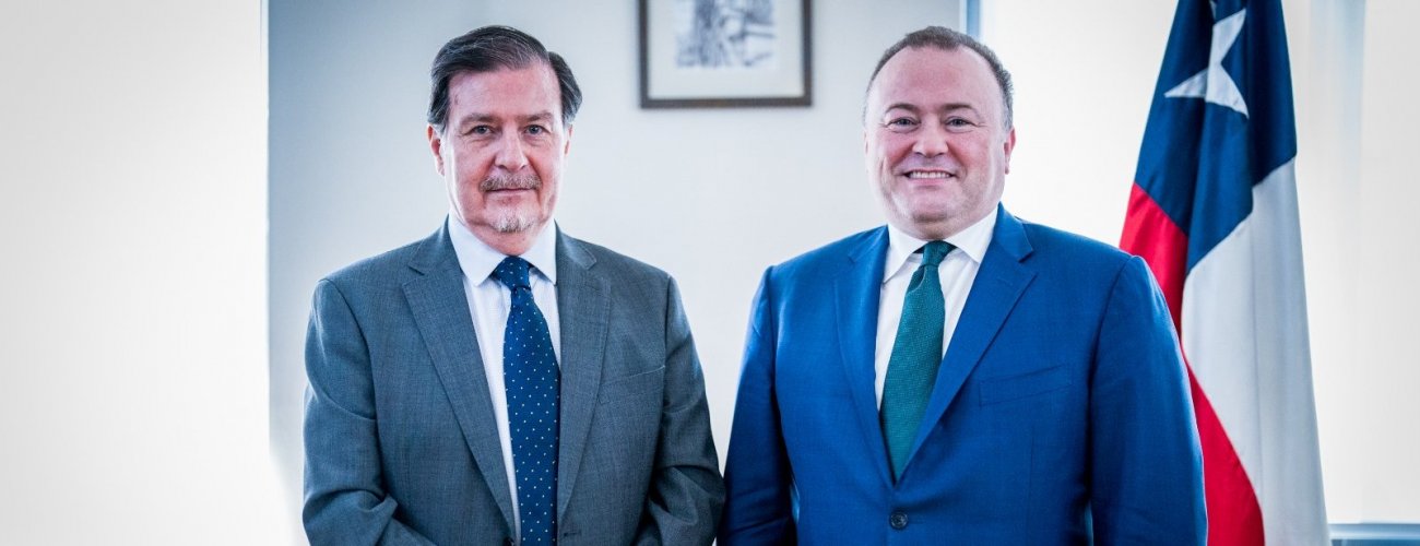 Subsecretario de Relaciones Exteriores (S), Alex Wetzig, sostiene reunión con el Director General de SEAE