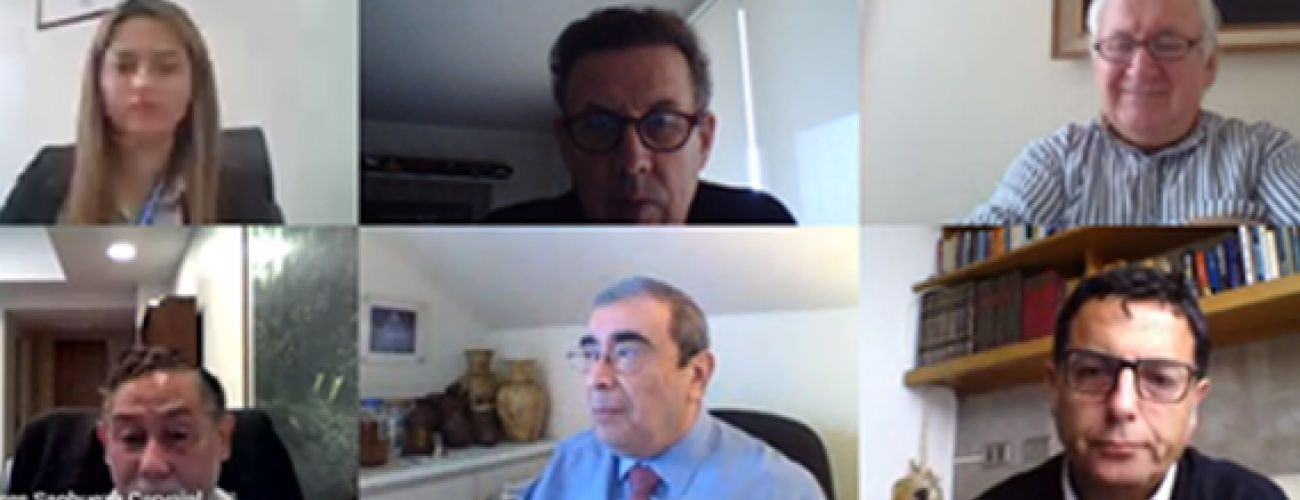 Directores de Cancillería sostienen videoconferencia de trabajo con autoridades de Arica y Parinacota