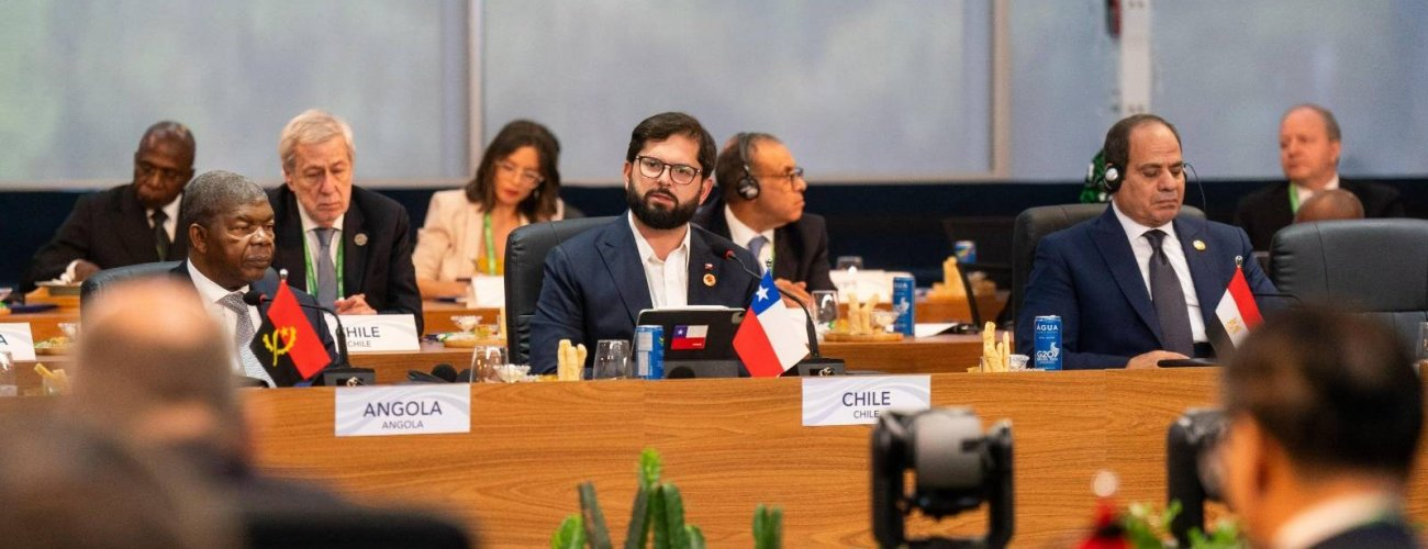 Canciller participa junto al Presidente Gabriel Boric Font en la presentación de la Alianza Global Contra el Hambre y la Pobreza