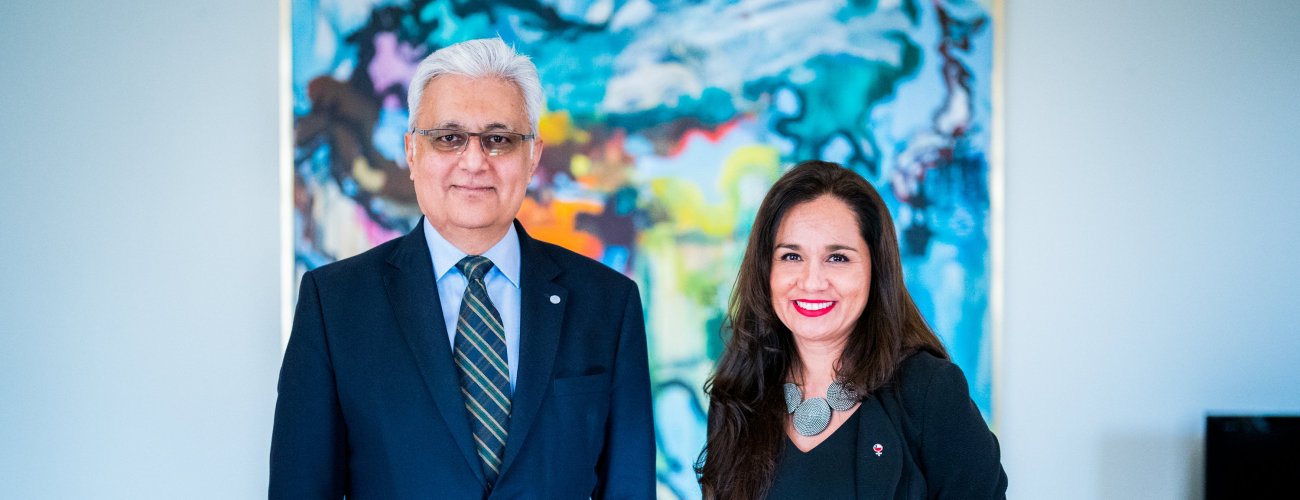 Subsecretaria Gloria de la Fuente se reúne con el Secretario Ejecutivo para el Cambio Climático de ONU y reafirma el compromiso de Chile por acelerar la acción medioambiental