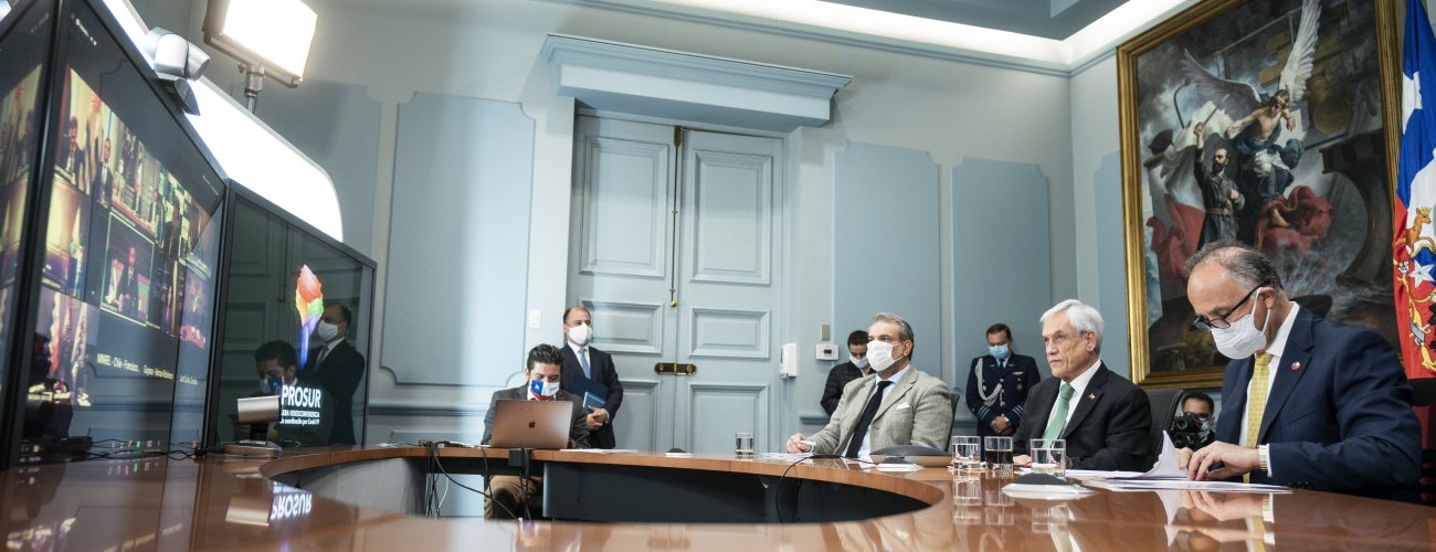 Tercera Reunión de Presidentes de PROSUR por COVID-19