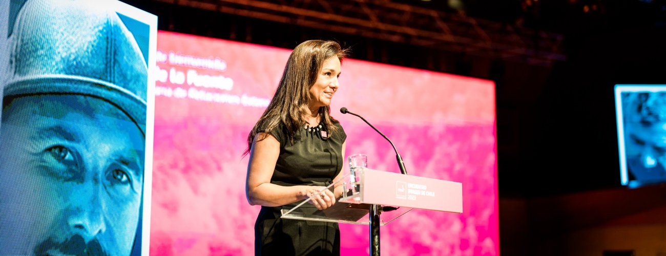 Subsecretaria Gloria de la Fuente participa en Encuentro Imagen de Chile 2023 que busca impulsar la construcción de una marca país