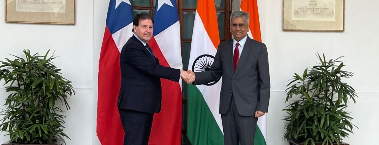 Secretario General de Política Exterior encabeza la VIII Ronda de Consultas Políticas Chile-India