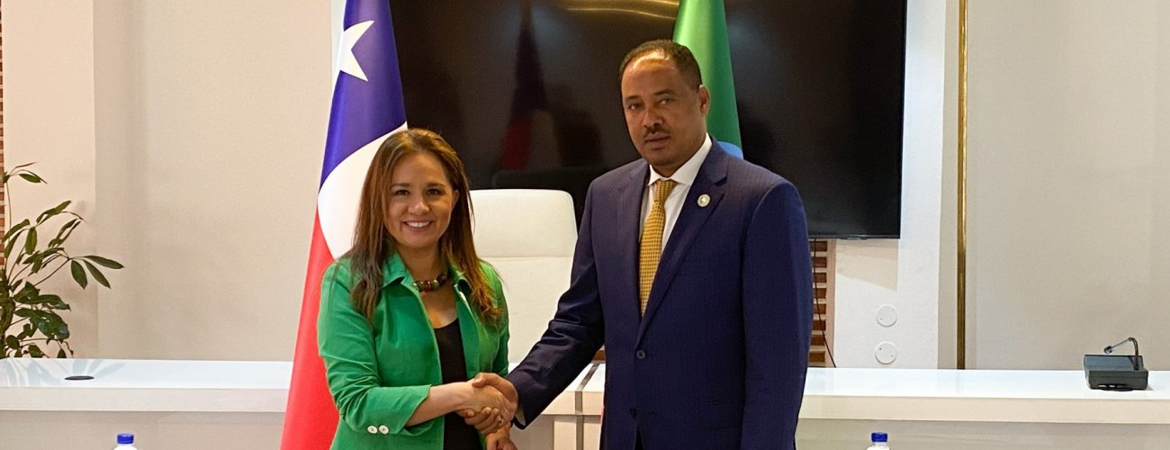 Subsecretaria Gloria de la Fuente concluye visita de trabajo en África con reuniones con su homólogo de Etiopía y con ministra de la Mujer