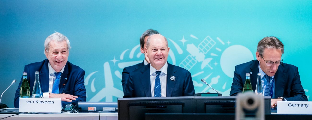 En segunda jornada de la COP28, ministro van Klaveren y Canciller alemán lanzan el Climate Club para acelerar el cumplimiento del Acuerdo de París