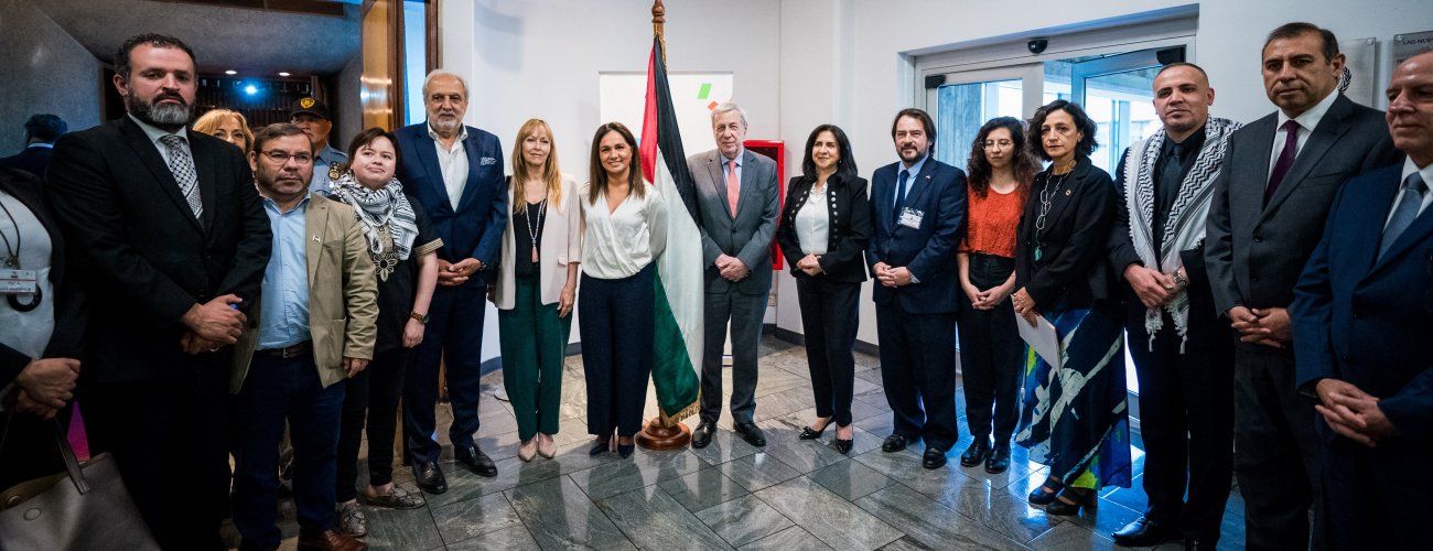 Canciller participa en conmemoración del Día Internacional de Solidaridad con el Pueblo Palestino
