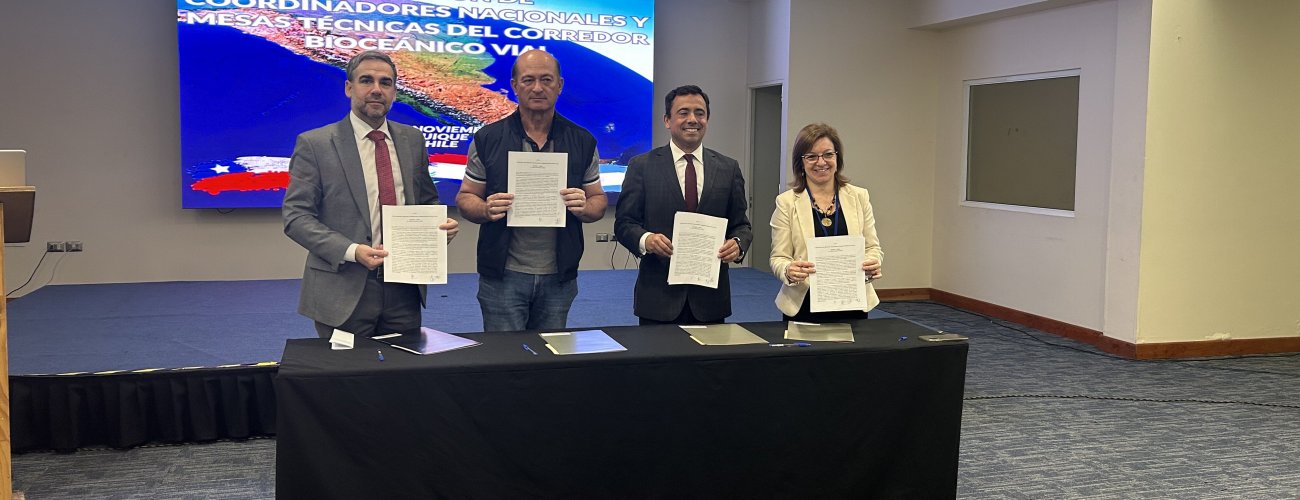 En Iquique se desarrolló la X Reunión del Corredor Bioceánico Vial