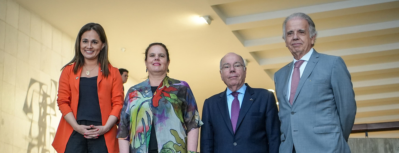 Ministra Maya Fernández y subsecretaria Gloria de la Fuente participan en reunión del mecanismo 2+2 con Brasil