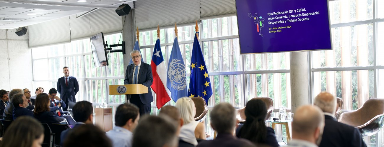 Canciller participa en foro regional sobre comercio y trabajo decente: “Un enfoque de protección social basado en derechos humanos debe ser una prioridad de nuestro trabajo conjunto”