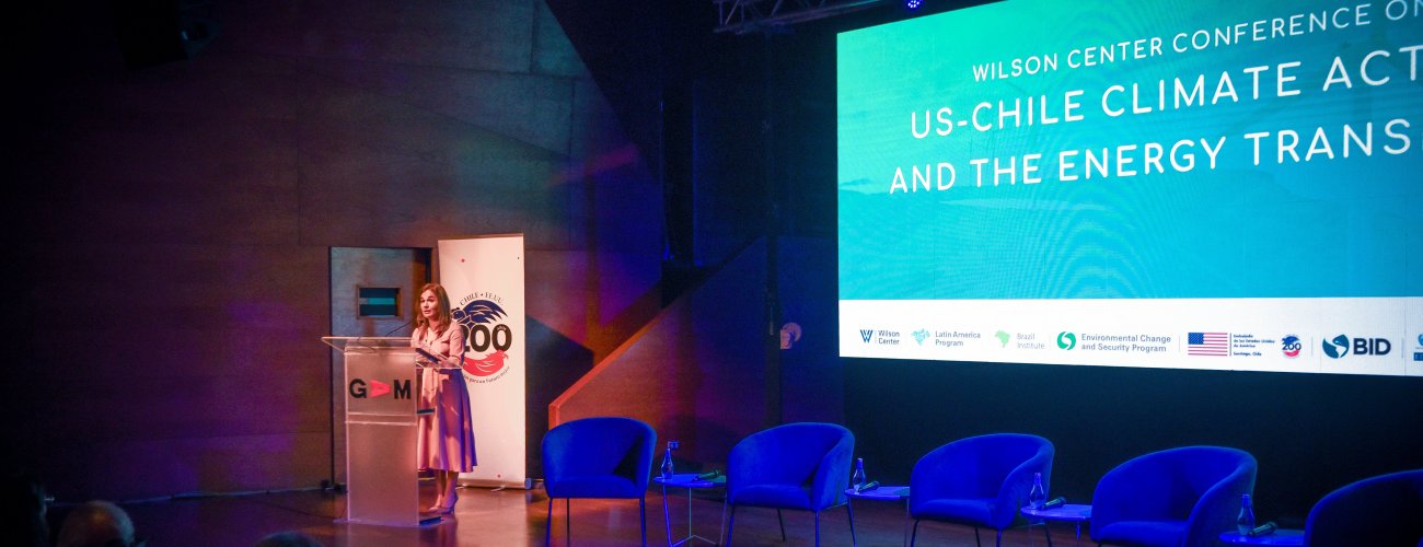 Subsecretaria Gloria de la Fuente participa en conferencia sobre la acción climática entre Estados Unidos y Chile