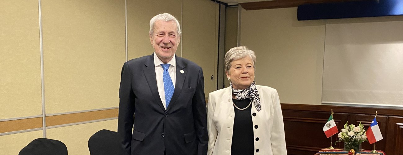 Canciller Alberto van Klaveren sostuvo encuentros bilaterales en el marco de su visita a Guatemala